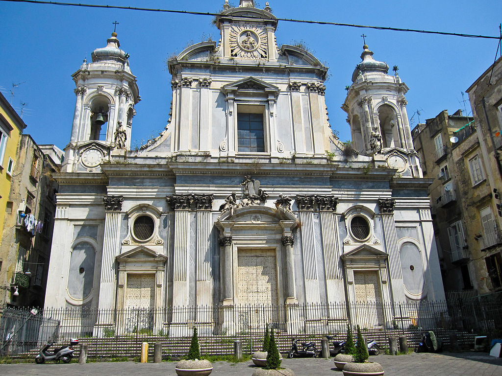 Photo:  Naples,Chiesa dei Girolamini